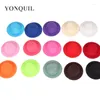 Bérets 2 "/ 5 cm 14 Couleurs mini chapeaux supérieurs pour enfants Pilumbox Party Fascinator Show Headwear Occasion Headpice 50pcs / Lot