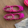 Sommer Sandal Ballerinas Schuhe Schuh Tino Lady 2024 Designer New Ballet Niet