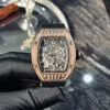 Skala męskie Montre Ladies RM010 Diamond Lukse RM010 Designer Superclone Watches Milles Luminous Watches Szkielet Richa Mechanics 9159