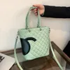 Moda kadın çanta ch tasarımcı çantası% 90 fabrika sıcak premium deri zincir zincir çanta retro moda tek omuz lüks zincir crossbody kova çantaları