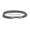 Catena di collegamento maschi minimalisti bracciale colorato milan fune braccialena nero thread rosso bracciolitazione yoga regalo per la meditazione per fidanzato229r