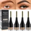 Enhancers 4 Colors Air Cushion Eyebrow Cream Enhancers Waterproof Long Lasting Natural Dyeing Brow Tinted Gel Cream Women Makeup Cosmetics