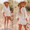 Fashion Summer Tongruili Fresh Sweet Womens V Neck Lace Dress