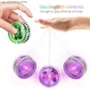 Yoyo LED LUMILES FLIFIBLAGE YOYO BALLES RAPPELLES RAPPECTS JUGMOGE PERFORMANCES AMATEUR TOYS TOYS Toy Toys Partys Q240418