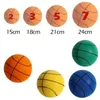 Studsande mute boll inomhus tyst basket 24 cm skum basket tyst mjuk bollstorlek 7 luft studsa korgboll 357 sport leksak 240418