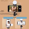 Selfie Monopoden 2023 Neues Selfie -Stick -Stativ -Foto Gott 360 Grad Rotation Mobiltelefon Aufnahmen Stabilisator Bluetooth Fernbedienung tragbarer Y240418