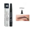 Machine 4D Microblading Eyebrow Pen 4 Forks Tip Eyebrow Tattoo Pencil Long Lasting Fine Sketch Liquid Eye Brow Make Up