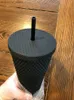 water bottle Starbucks LIMITED EDITION 24 oz Matte Black Studded Tumbr Cup 2021. Brand New.