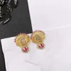 2023 Latest Stud Earring Chanells Luxury Designer Jewelry Women Classics C logo hoop Earrings Fashion Accessories 324