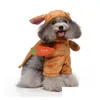 Trajes de gato roupas de natal Pet Funny Halloween Carder cão de inverno para cães de cães