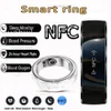 Smart Ring Men Flera sportlägen Sömnövervakning NFC IP68 Vattentät kvinnor Sport Health Monitoring Ring Par Style 240408