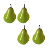 Party Dekoration 4pcs Simulation Pear