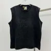 Gallrey Tee Depts Designer T-shirt Top Quality Luxury Fashion T-Shirt Casual Summer Men Women Sports Vest Washed Distressed Graffiti Splashed Ink Tank Shoulder