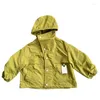 Jacken Trench Coating für Jungen Kinder langärmelige Kapuze-Tops Einbriefe Jacke Kinder Sweatshirt Windbreaker Oberbekleidung