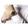 Designer Watch Luxury Automatic Mechanical Watches MENS 15500or Series Gold Rose Gold 41mm Data Display Full Set Movement Owatch da polso