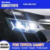 Lampe avant pour Toyota Camry LED Assemblage des phares 15-17 Daytime Running Light Streamer Turn Signal indicateur Pièces Auto