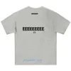 Designer Tshirt Mens T Shirt ess Shorts Casual Fog Short Essen Sport Löst överdimensionerad stil Tees Rädsla för Gods Clothing Tee Man Outfit