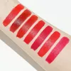 Boîte-cadeau de la Saint-Valentin 7pcs Rose Sculpted Lipstick Matte Velvet Matte Hydrating Lipstick Set