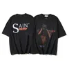 Saint We Live Hell reçoit un t-shirt à manches courtes imprimées respirantes avec Statue of Martyr