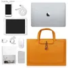 Altri accessori per computer Borsa per laptop 13,3 14 15,6 Custodia per notebook portatile da 16 pollici che trasporta valigetta per MacBook Dell Lenovo Xiao Mi Laptop Sleeve Case Y240418