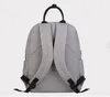 Backpack Bags sublimação Diy Branco em branco poliéster multifuncional de grande capacidade Bolsa de armazenamento de mãe preto cinza 16 polegadas