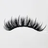 3D Faux Mink Wimpern 5d Nerzwimpern, die in Tablett mit Cover Augen Make -up dramatische lange Wimpern packen