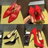 luxury lady Sandals woman pumps women high heels Triangle Dress Shoe designer Genuine Leather Heel Sequined patent leather Minimalist famous muaddi