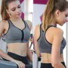 Cloud Hide Sport Bra Frauen S-XXXL Front Reißverschluss Unterwäsche Fiess-Shirt Push Up Yoga Crop Top BRAS Sportsweste Sportbekleidung