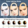 Continue verlichting 26 cm foto ring licht led selfie ring licht mobiele telefoon licht fotografie licht met statief beugel optionele afstandsbediening y240418