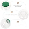 Lagringsflaskor Tvätten Soap Holder Christmas Candy Jar Clear Plastic Container Party Treats Bottle