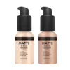 30g Face Matte Liquid Foundation Base Cream varaktiga concealer Full täckning Makeup Naturlig oljekontroll Invisibel PORE VATTOSKT 240418