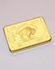 Décorations à domicile Buffalo Gold Bullion United States of America 1 Trony Ounce Bar Collectible Gifts6698645