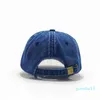 Kogelcaps volwassen mannen casual vintage denim borduurwerk honkbal pet vrouwen katoen sporthoed hiphop golf hoeden