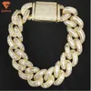 Prix d'usine Style à la mode 925 Silver Delate Delate Rose Gold Silver Anchor Chain Moisanite Collier Bijoux pour les femmes