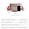 Венто -Мареа Седло Плечо для женщин для женщин с нейлоновым ремешком качественная сумка для водонепроницаемой мягкие маленькие сумочки 240402