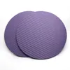 2 Pieces/Set Portable Small Round Knee Pads Yoga Mat Fitness Exercise Mat Wooden Gym Disc Protector Cushion Cushion