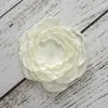 Decorative Flowers 5pcs/lot 9cm DIY Handmade Satin Layered Wedding Customize Artificial Flower Hair Accessory For Bridal Bouquets Decoration