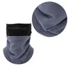 Scarves Multifunctional Outdoor Neck Tube Scarf Thick Cotton Fleece Face Warmer Cover For Cycling Skiing Windproof R7RF