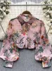 Blouses pour femmes Singreiny Floral Imprimé lave