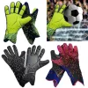 Luvas Luvas esportivas 1 par de luvas de goleiro anti -futebol de futebol respiráveis e fortes treinamentos de aterro Proteção de dedo para adultos chil