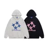 Men's Hoodies Sweatshirts Tideeku Mens Wear | American Hooded Hoodie Mens Fashion Brand Loose Star Towel Embroidered Couple Autumn Top