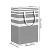 Shopping Bags 75/100L Clothes Organizer Basket Standing Foldable Storage Bucket With Handle Laundry Buckets For Home Bedroom