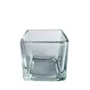 Ljusstakar ! Bulk 12st 6 6 cm Glass Cube Square Holder i Clear (inklusive Candle) USD34.2/Lot