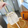 Designer bag The Bucket Bag Evening Bags Shoulder Bags Women Shoulder Handbags Tote Bags Designer Fashion Famous Cross Body Wholesale Embossing Drawstring 16cm