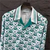 Casablanca skjortor designer skjortor män skjortor casablancas skjortor casual andningsbara tunna skjortor mode bekväma högkvalitativa tshirts us size m-3xl#003
