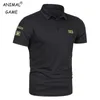 Polo de manga corta para hombre coreano Summer Polo de manga corta T Antiwrwinkle Sports Tops de talla grande Tshirts 5XL 240409