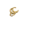 Кольцо с 20Style для женщины роскошное дизайнер кольцо с двойными буквами, регулируемые кольца, свадебный подарок, ретро, простое классическое кольцо высококачественное дизайнерское ювелирные изделия