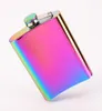 Hip Flasks Stainless Steel Flagon With Cover Mini Hip Flask Round Wine Pot Flask Wine Bottle Goldplated gradients2709385