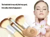 Natural Bamboo Handle Makeup Brushes Set Cosmetics Tools Kit Powder Blush Brushes with Hemp linen bag LL