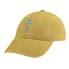 Bérets c'est mon demi-anniversaire art de cowboy chapeau Snap Back Women's Men's